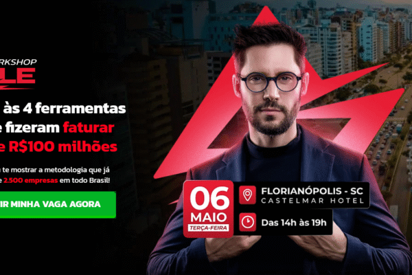 Workshop Scale em Florianópolis: Raphael Mattos inspira empreendedores com estratégias de sucesso Workshop Scale chega a Florianópolis