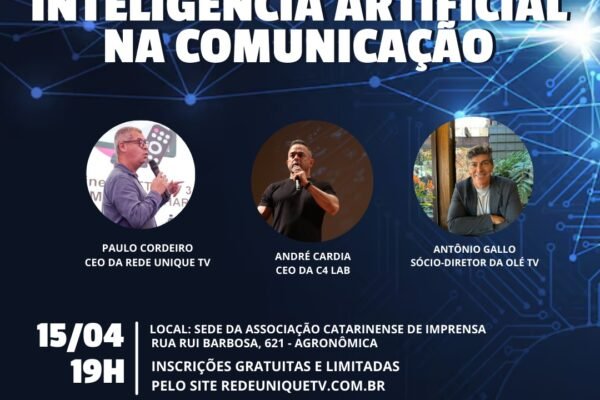 Rede Unique TV e Portal da Ilha promovem evento sobre o futuro da comunicação e celebram 27 anos do portal convite 2