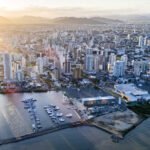 Vista Panoramica Itajai Marina Centreventos Morro Fazenda Centro Porto Rio